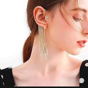 Crystal Tessels  Waterfall Clip Earring. NWT